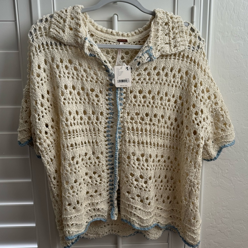 FP CROCHET BUTTON TOP